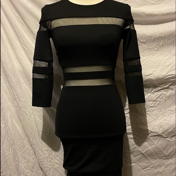 Sexy bebe beautiful stylish black dress - Picture 4 of 7